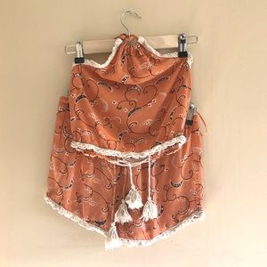 Orange Kendall and Kylie Set